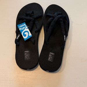 Teva Mush Black Women's Flip Flops